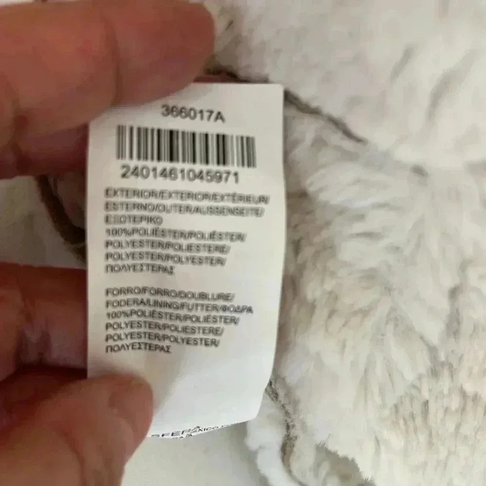 [6]Sfera Faux Suede & Faux Shearling Fur Double Breasted Button  Down Jacket - Picture 8 of 10